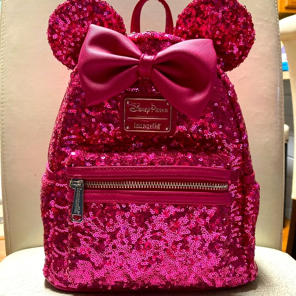 Loungefly Handbags - Disney Parks 2022 Loungefly Sequin Orchid